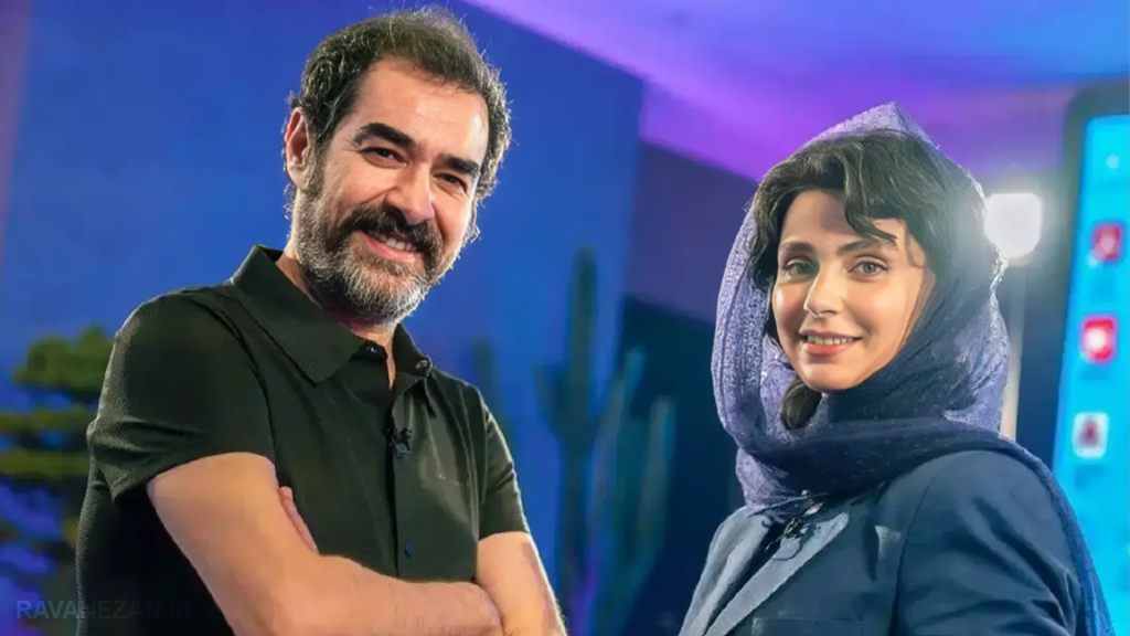 جلوه ای از همراهی و وفاداری شهاب حسینی در کنار همبازی  اش در سریال آبان