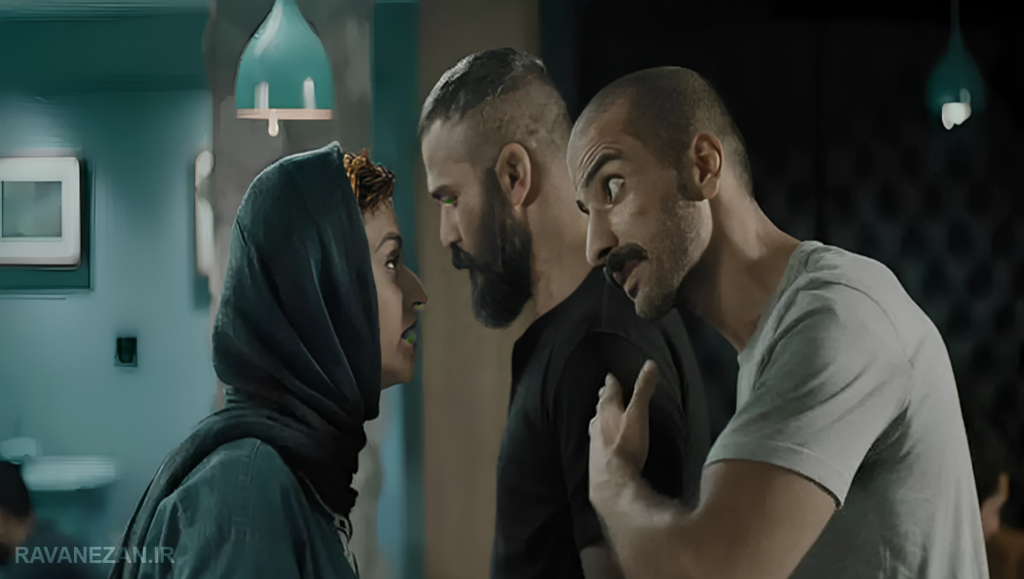 مرد و زن در حال مشاجره نمایانگر بی توجهی و بی غیرتی مرد در رابطه عاطفی